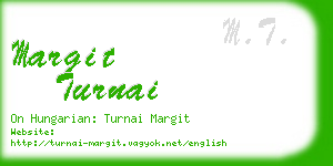 margit turnai business card